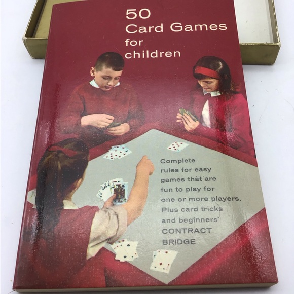 Vintage Childs Card Game with miniature cards - Picture 5 of 6